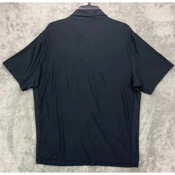 Nike Rafael Nadal 2009 US‎ Open Tennis Polo Shirt size XL Black RAFA - Picture 9 of 10